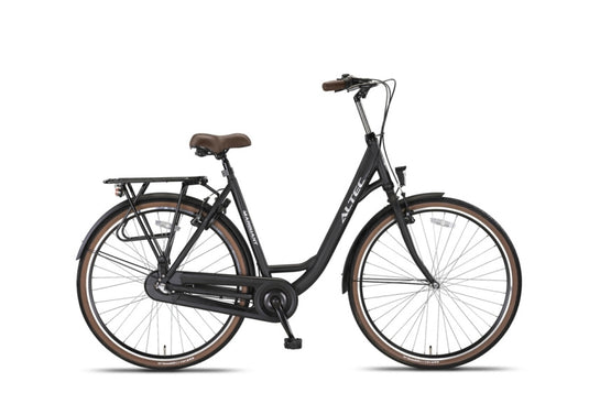 Altec marquant 28 inch 56 cm dames 3v v-brakes matzwart
