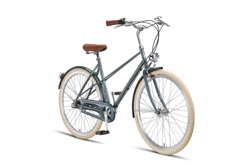 Afbeelding laden in galerijviewer, Altec palermo 28 inch 52 cm dames 3v rollerbrake grijsgroen
