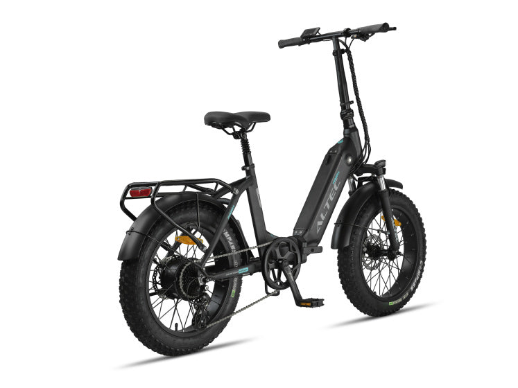 Afbeelding laden in galerijviewer, Altec primera fatbike vouwfiets 20 inch 41 cm unisex 8v schijfrem matzwart
