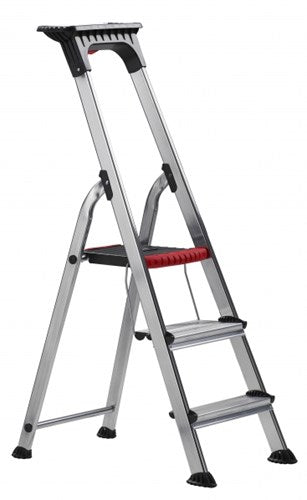 Afbeelding laden in galerijviewer, Altrex double decker huishoudtrap 3-treeds - 501103
