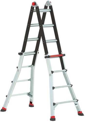 Afbeelding laden in galerijviewer, Altrex varitrex vouwladder tele pro+ 4x4 - 503734
