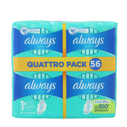 Always ultra normal size 1 met vleugels 56 stuks