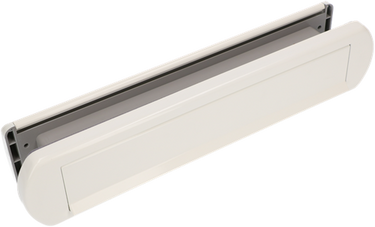 Ami briefplaat tochtklep ep 975 wit9016 schachtdelen deurdikte 53 57 climate comfort - 400689