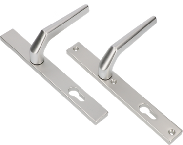 Ami deurkruk 357 vastdraaibaar 245 30 profielcilinder 72 m5 r5,5 f1 deurdikte 53 57 mm. - 511740