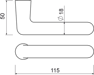 Ami deurkruk 362 deurdikte 38 42 f1 - 103840
