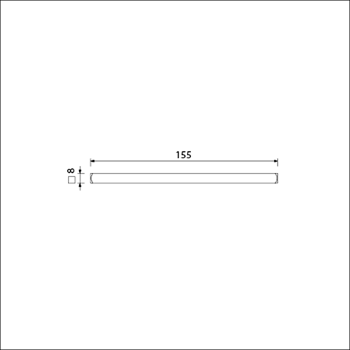 Afbeelding laden in galerijviewer, Ami vierkant stift 8x155 mm - 900472
