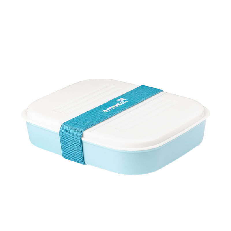 Afbeelding laden in galerijviewer, Amuse basic lunchbox 3-in-1 blauw 6-delig
