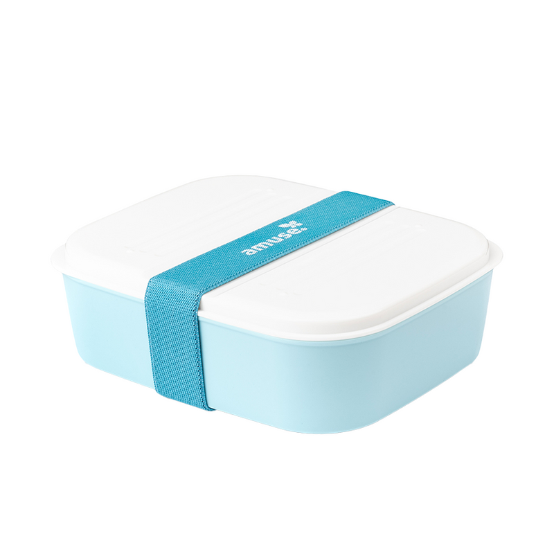 Afbeelding laden in galerijviewer, Amuse basic lunchbox 3-in-1 blauw 6-delig
