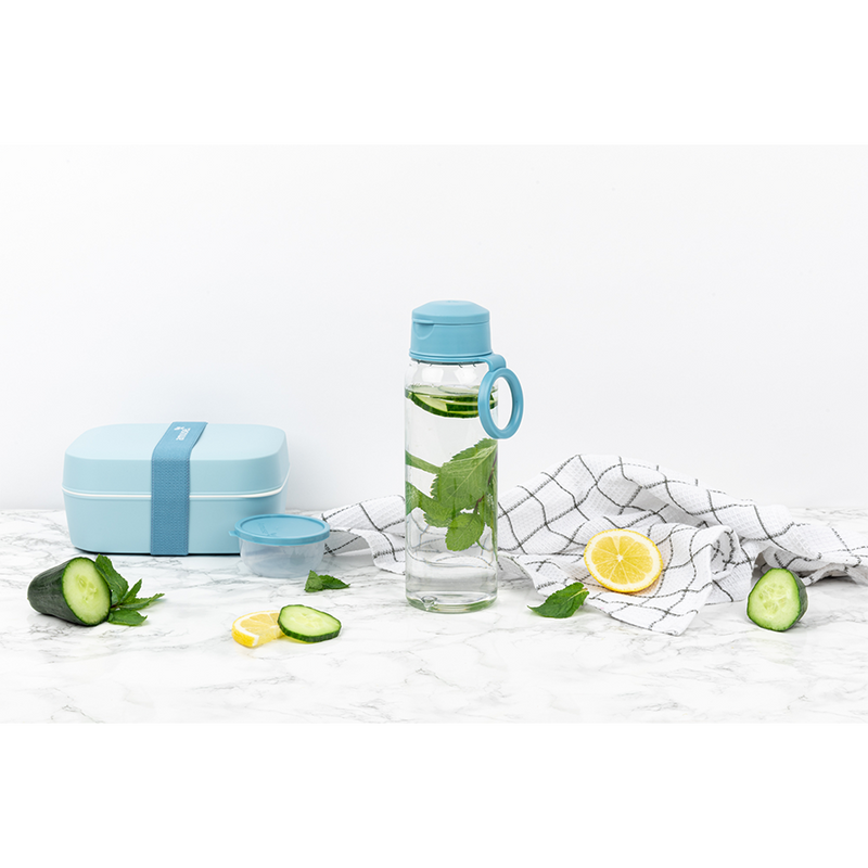 Afbeelding laden in galerijviewer, Amuse basic waterfles blauw 500ml
