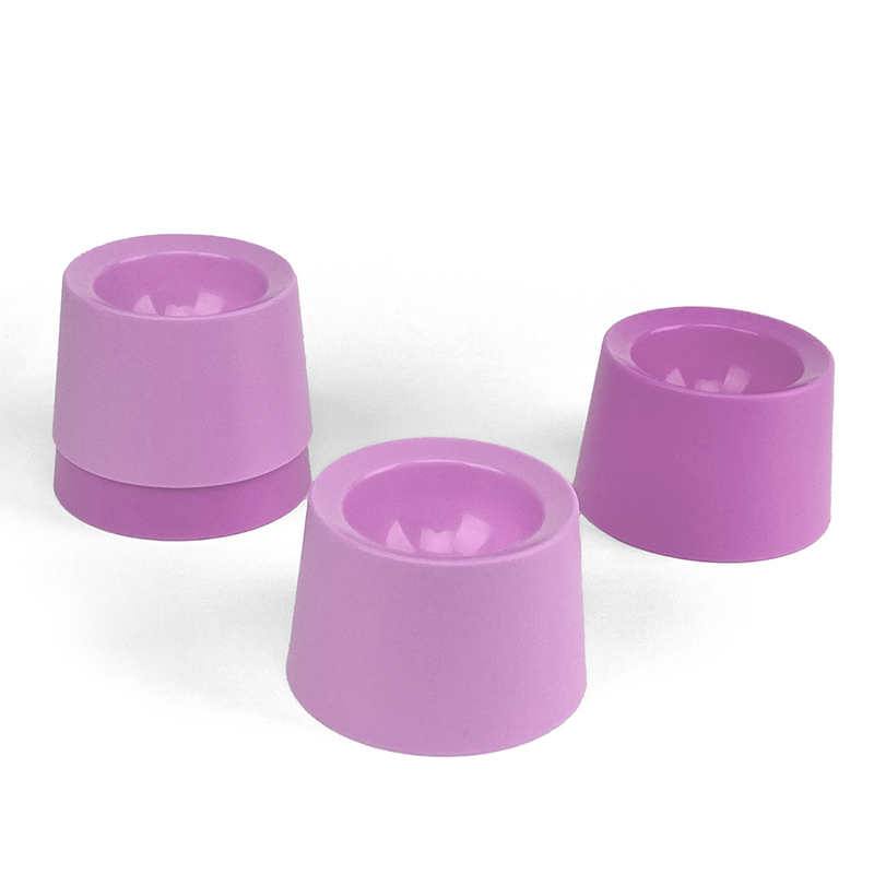 Afbeelding laden in galerijviewer, Amuse eierdopje satin pink 4 stuks

