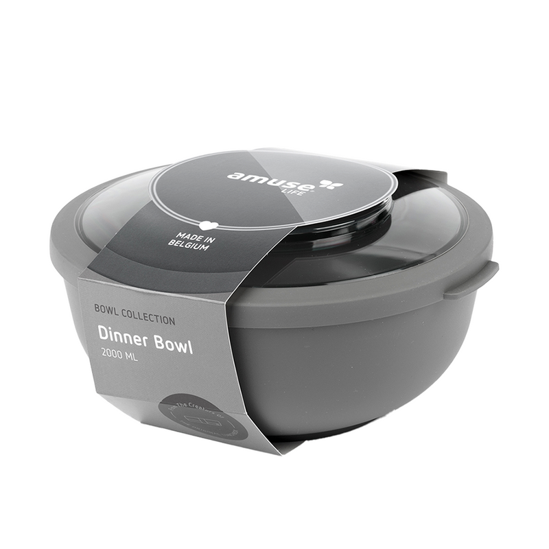 Afbeelding laden in galerijviewer, Amuse life dinner bowl met deksel grijs 2000ml
