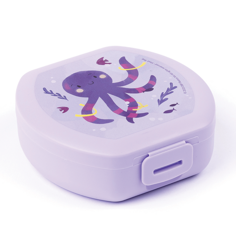 Afbeelding laden in galerijviewer, Amuse snackbox small rond paars octopus
