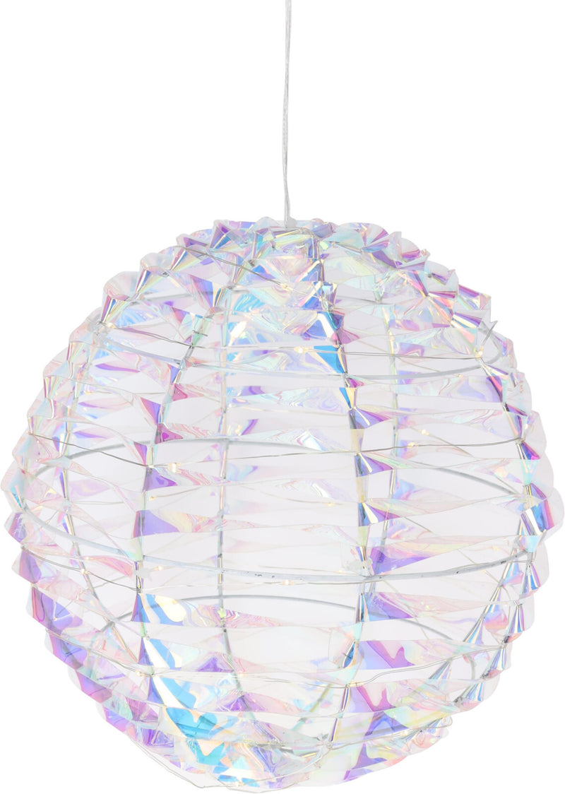 Afbeelding laden in galerijviewer, Home styling bal 25cm 40 led shiny rainbow
