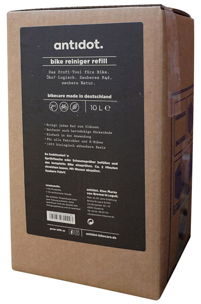 Afbeelding laden in galerijviewer, Antidot bike cleaner refill 10l
