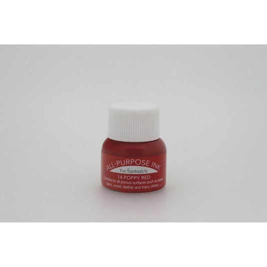 Tsukineko • all-purpose inkt potje 15ml poppy red