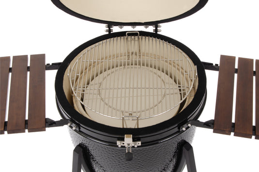 Arbaer Hitteschild 2x Halve Maan voor Kamado Large