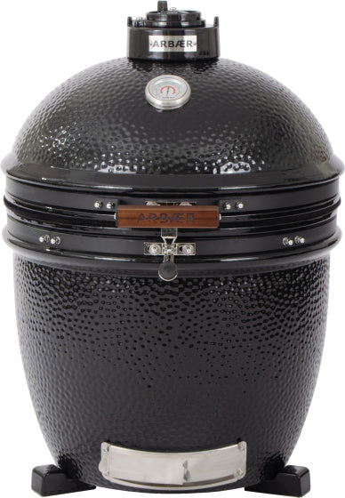 Afbeelding laden in galerijviewer, Arbaer Kamado Large Solo Ø 21 inch zonder Frame Keramisch Zwart
