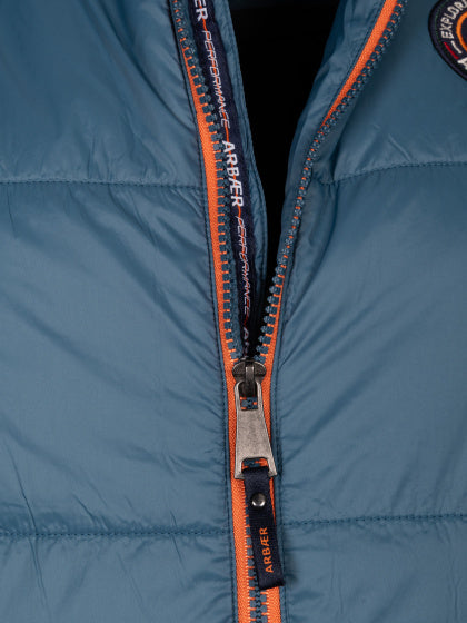 Afbeelding laden in galerijviewer, Arbaer Anthony bodywarmer heren groenblauw maat XL
