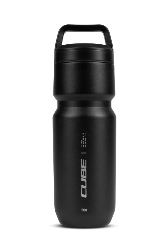 Cube arc 500 vacuum-insulated stainless steel bottle