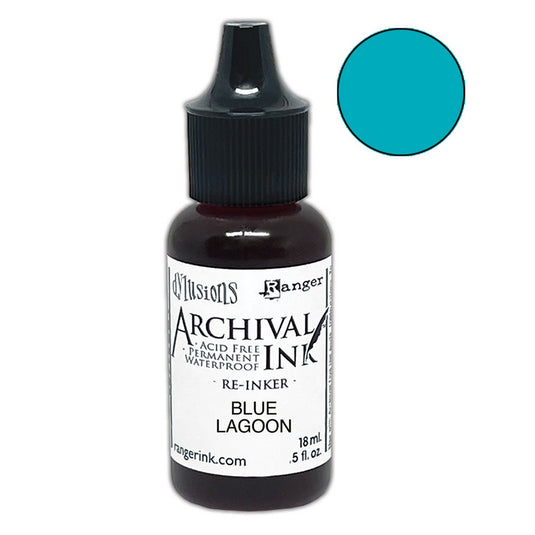 Ranger ink ranger • dylusions archival reinker blue lagoon