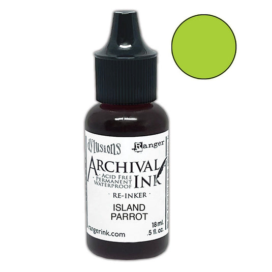 Ranger ink ranger • dylusions archival reinker island parrot