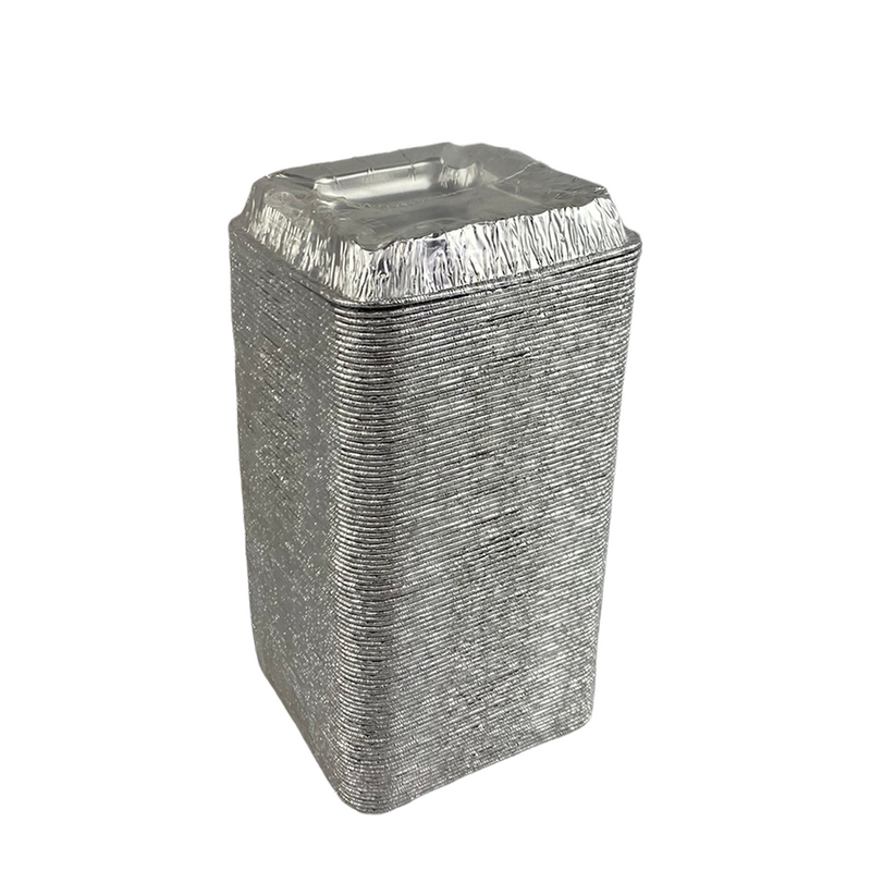 Afbeelding laden in galerijviewer, Asbak wegwerp aluminium 100 stuks
