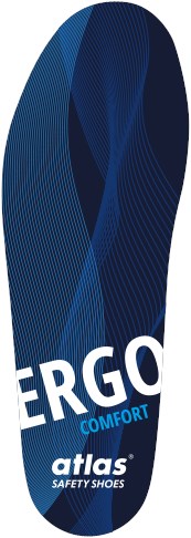 Atlas ergo comfort inlegzool | blauw | maat 41 - 4043692447810