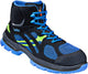 Atlas werkschoen flash 8205 hoog s1p | zwart blauw | maat 43 - 00.012.064.43