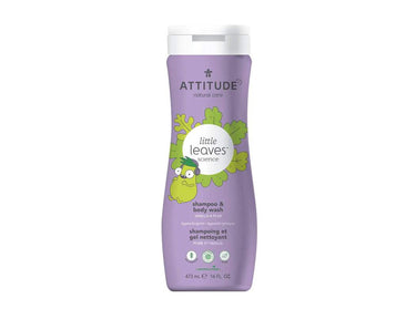 Attitude little leaves™ - shampoo duschgel - vanilla pear - 473ml