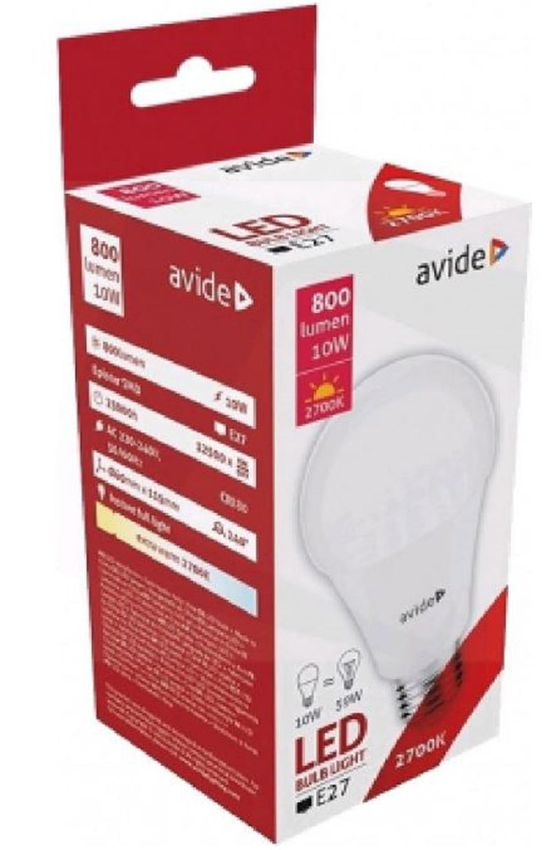 Afbeelding laden in galerijviewer, Avide led lamp e27 10w 2700k ew 800lm
