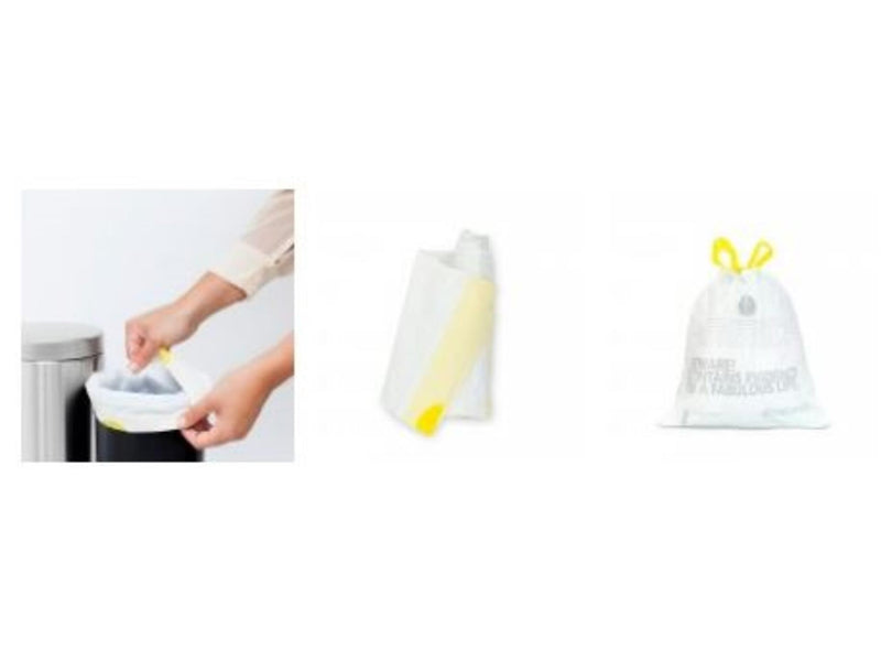 Afbeelding laden in galerijviewer, Brabantia perfectfit 3 liter vuilniszakken a rol a 20 zakken
