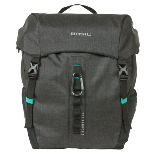 Basil enkele tas discovery 365d m mik 9l 12 x 25 x 33 cm - zwart