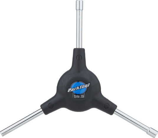 Parktool sw-15 3-way internal nipple spoke wrench