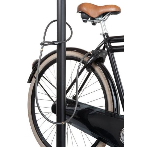 Afbeelding laden in galerijviewer, AXA RLD 180 12 Fiets Kabelslot - Zwart
