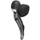 Versteller (links) met remhendel 2 speed Shimano GRX ST-RX810 voor schijfremmen
