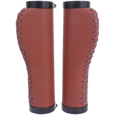 Edge handvatset leer incl lockring - camel brown- 135 135mm (werkplaatsverpakking)