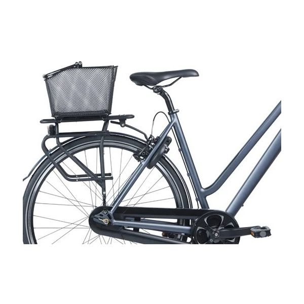 Afbeelding laden in galerijviewer, Basil fietsmand base m multi system nx 13 liter 25 x 33 x 16 cm - zwart
