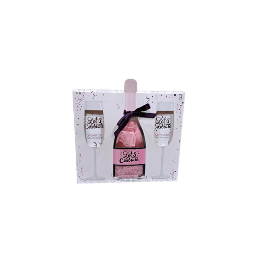 Source balance bad giftset celebrate champagne fles