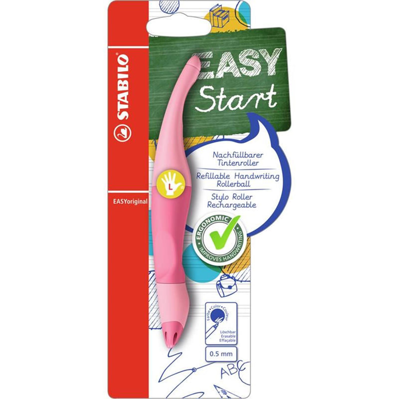 Afbeelding laden in galerijviewer, Stabilo easyoriginal rollerbalpen linkshandig poeder roze
