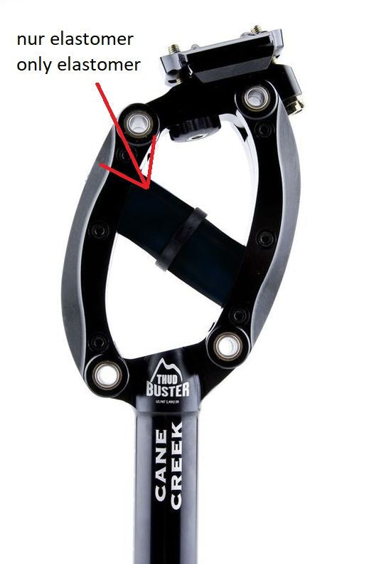 Afbeelding laden in galerijviewer, Cane creek thudbuster lt elastomer
