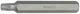Bahco 10mm torx bit t20l 75mm | be5049t20l