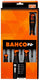 Bahco fit schroevendraaierset met rubber greep, gleuf, phillips - 6-delig - b219.006