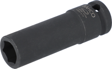 Bahco slagdop 1 2 | lang | zeskant | gefosfateerd | 19 mm - retailverpakking - sbk7806m-19