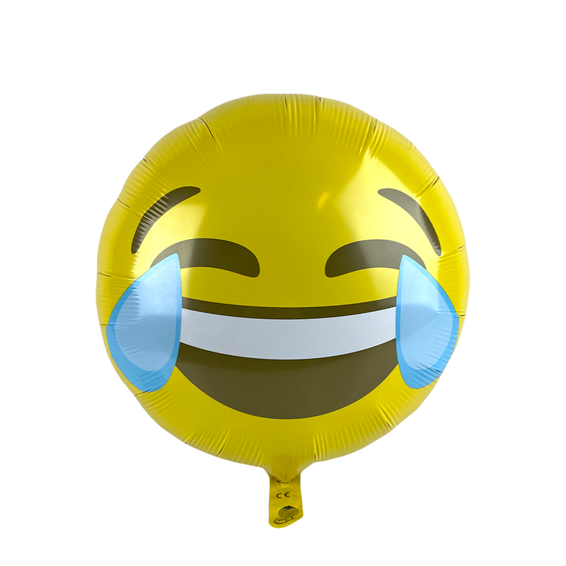 Afbeelding laden in galerijviewer, Ballon folie emoji crying laughing ø46cm
