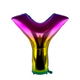 Ballon folie letter y rainbow 86cm
