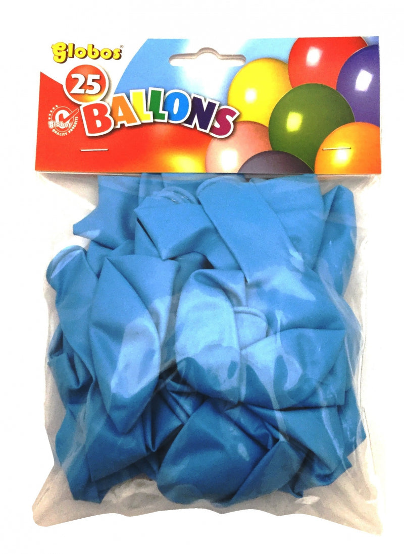Afbeelding laden in galerijviewer, Globos ballonnen babyblauw (25st. in zak)
