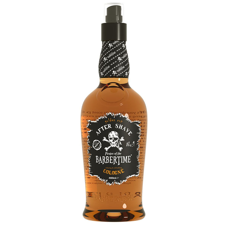 Afbeelding laden in galerijviewer, Barbertime after shave cologne golden cup no.1 400ml
