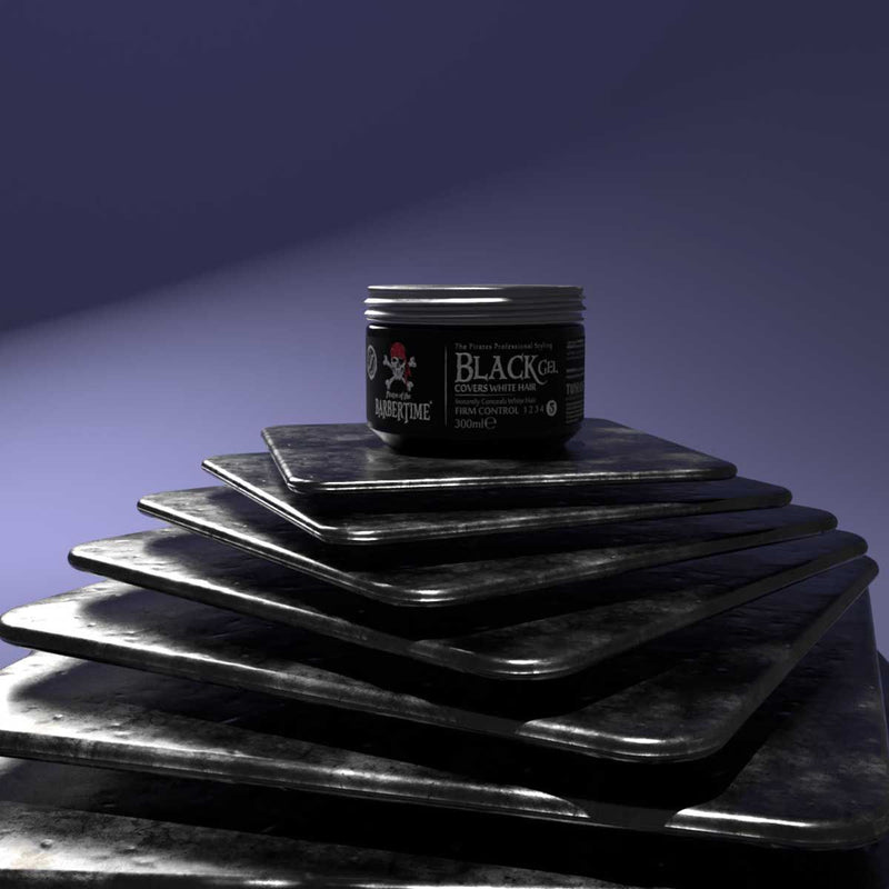 Afbeelding laden in galerijviewer, Barbertime black gel 300ml
