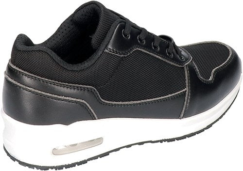 Afbeelding laden in galerijviewer, Bata werkschoen db01-02 laag o2 src | zwart wit | maat 40 - 8712843701113
