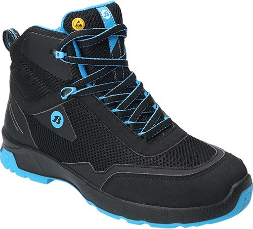 Afbeelding laden in galerijviewer, Bata werkschoen summ one hoog s3 | zwart blauw | maat 44 - 00.017.139.44
